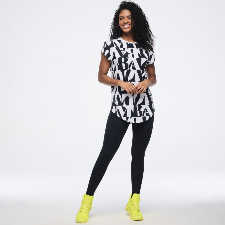 Zumba Haus Men s Crew Neck Round Hem Tee