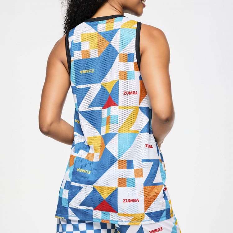Zumba Rays Mens Basketball Tank