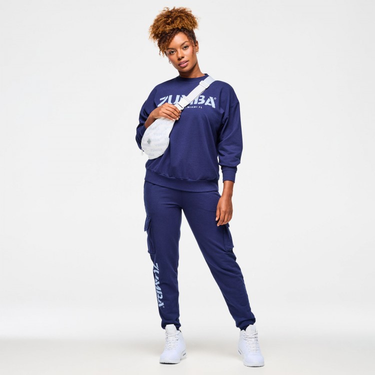 Blue Jean Mens Pullover Sweatshirt
