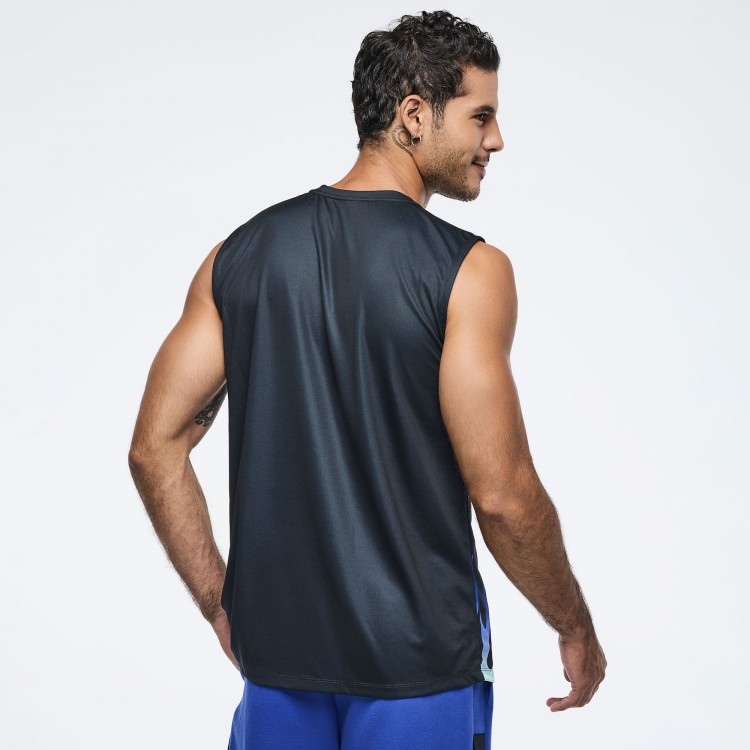 Eastern Flavor Mens Wide Shoulder Tank
