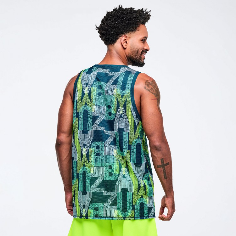 Latin Movement Mens Basketball Tank