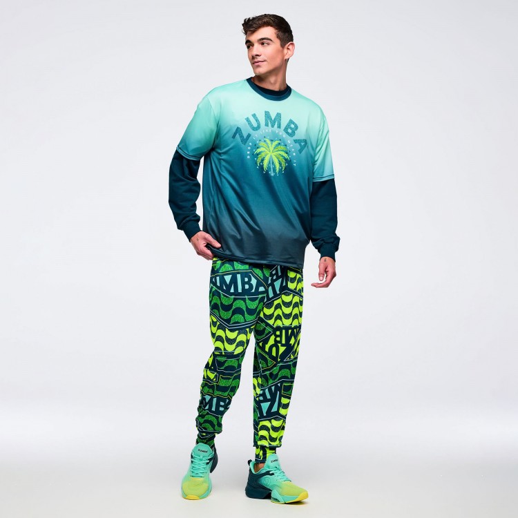 Latin Movement Mens Mesh Top