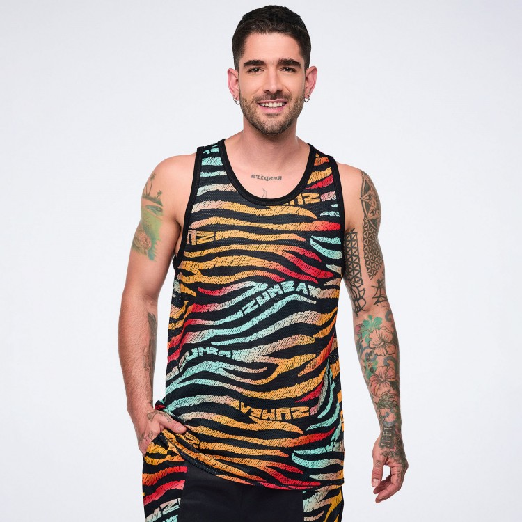 Wildbeat Mens Basketball Tank