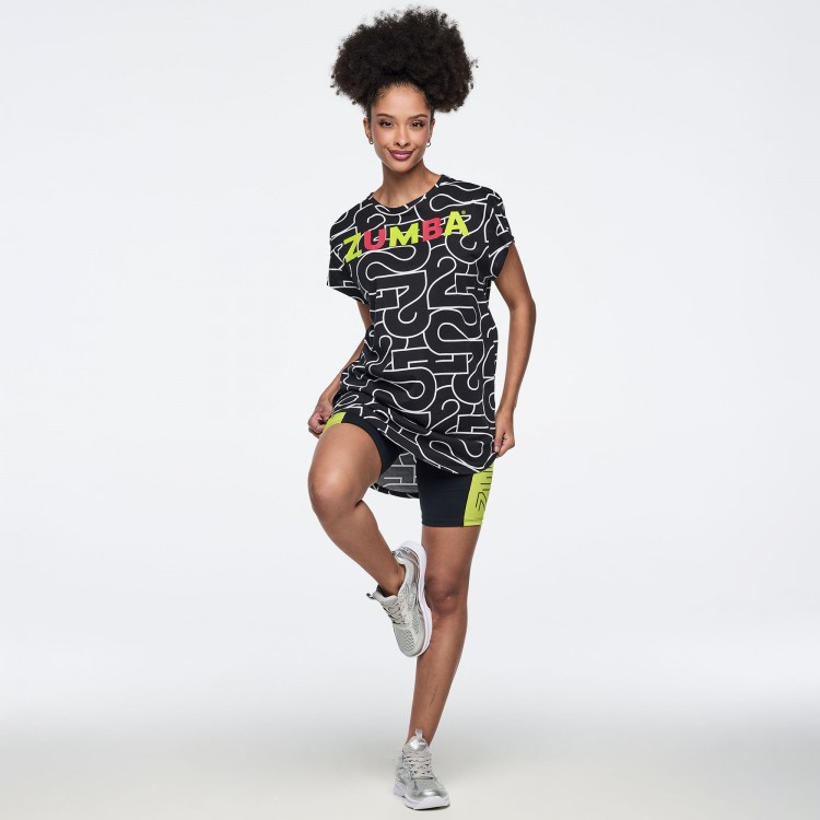 Zumba 25 Mens Round Hem Tee