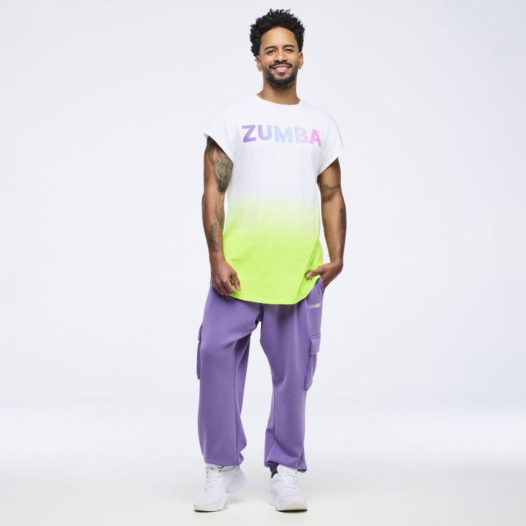 Pastel Mens Round Hem Tee