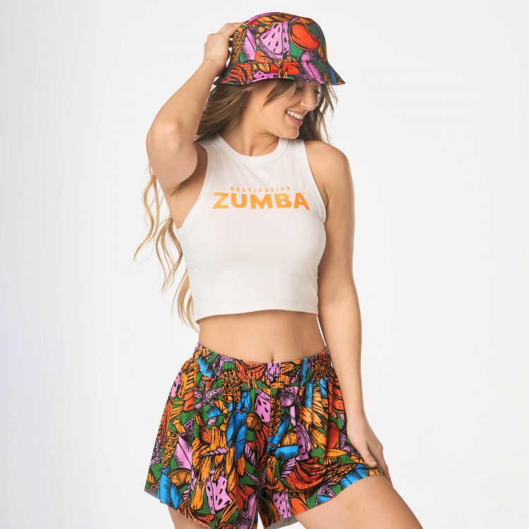 Destination Zumba Reversible Bucket Hat