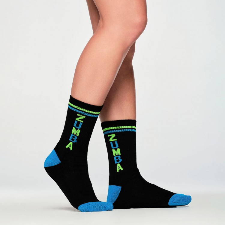 Zumba Fired Up High Socks