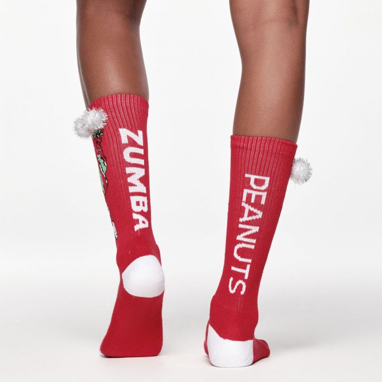 Zumba X Peanuts High Socks