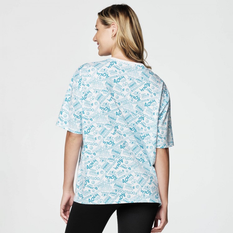 Aqua Zumba Boxy Top