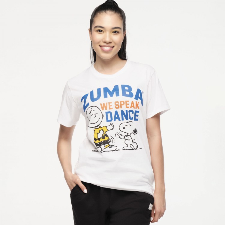 Zumba X Peanuts Crew Neck Tee