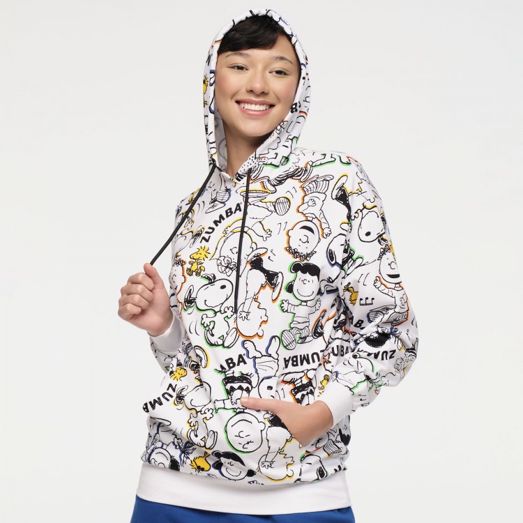 Zumba X Peanuts Unisex Pullover Hoodie