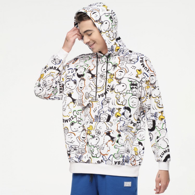 Zumba X Peanuts Unisex Pullover Hoodie
