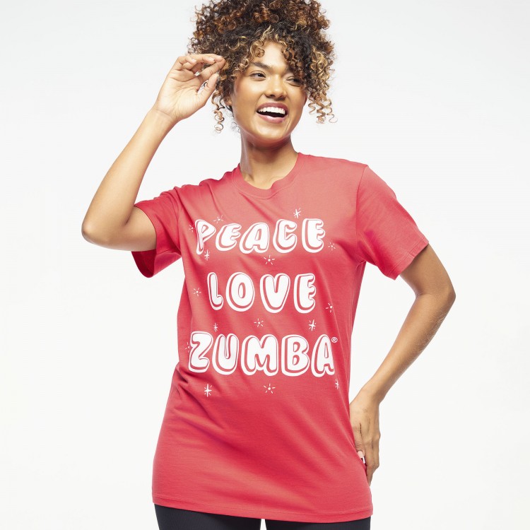 Zumba Holiday Crew Neck Tee
