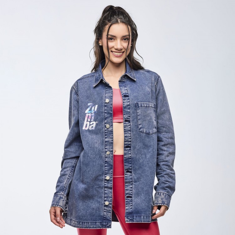 Apres Zumba Button-Up Shacket