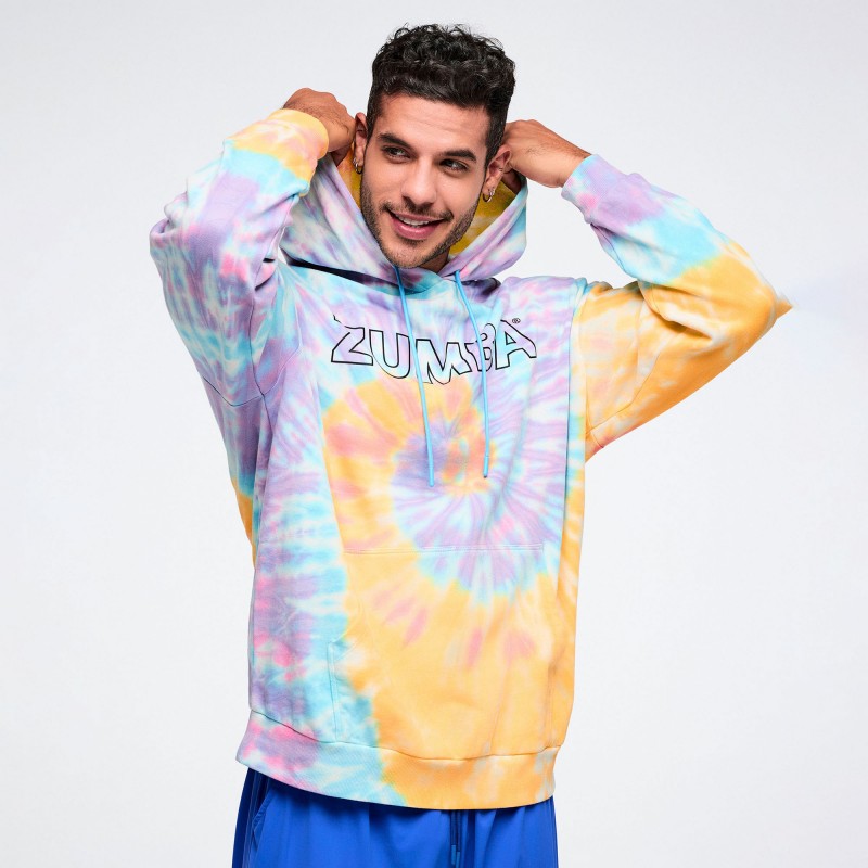 Unisex Tie-Dye Pullover Hoodie